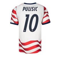 Stroje piłkarskie Stany Zjednoczone Christian Pulisic #10 Koszulka Podstawowej MŚ 2026 Krótki Rękaw